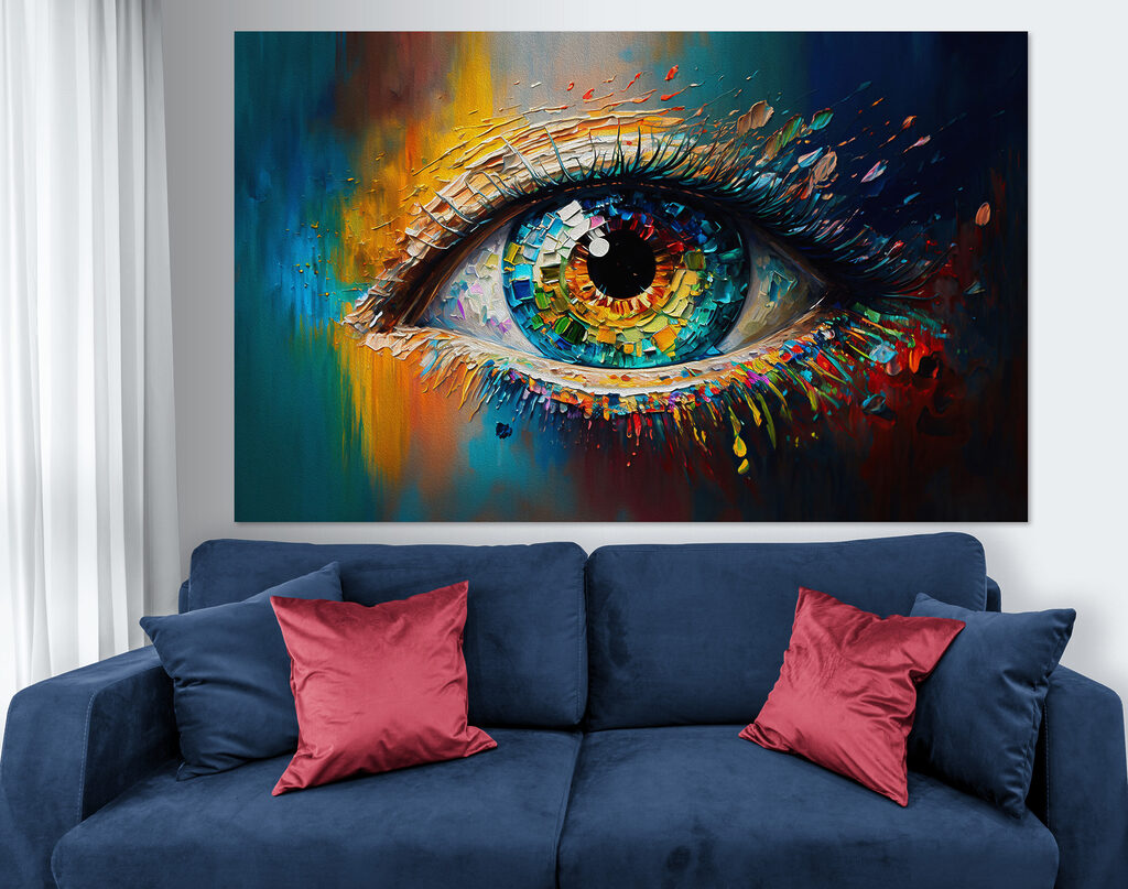 Ojo de mosaico — interior 1