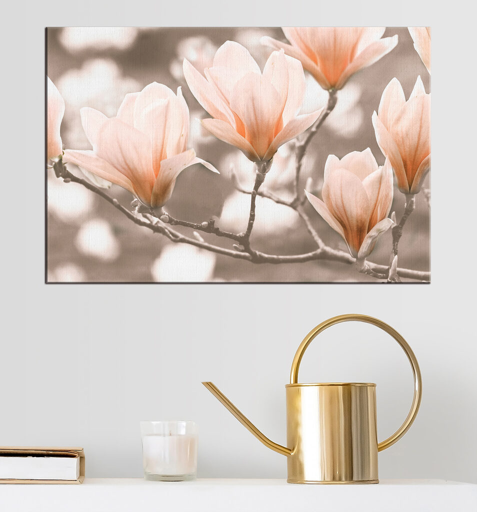 Magnolias en ramas — interior 4