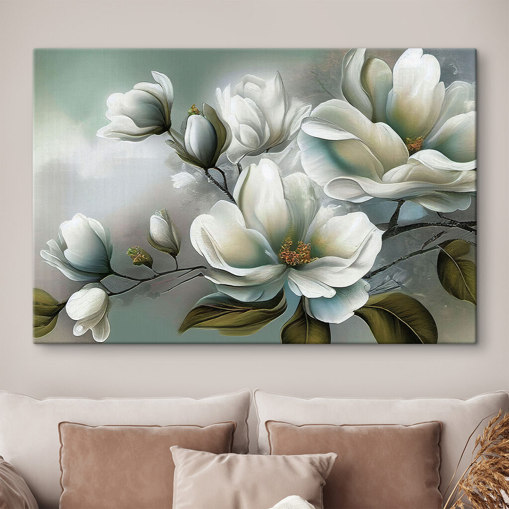 Magnolia en verde fresco — interior 4