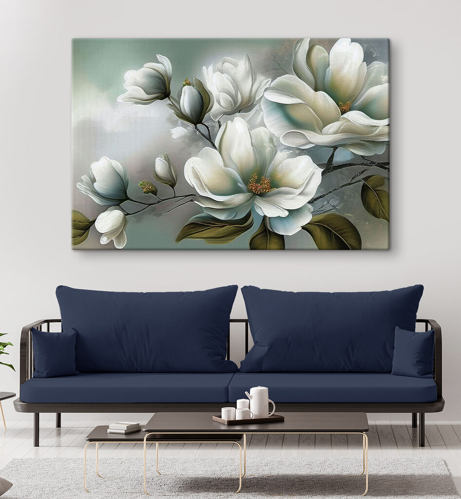 Magnolia en verde fresco — interior 5