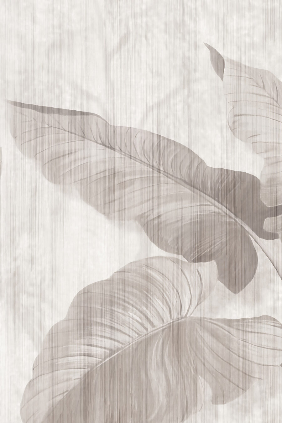 Sombra de hojas grises — diseño completo