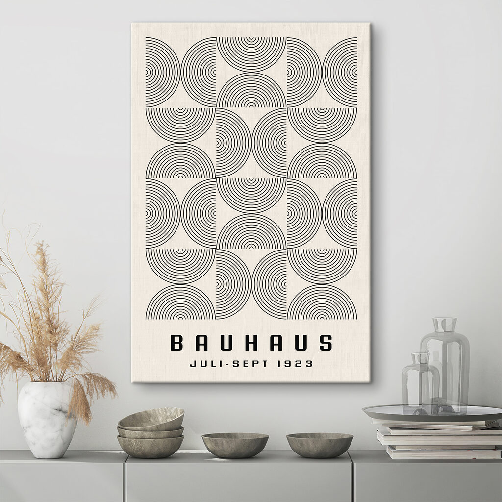 Bauhaus en arcos finos — interior 1