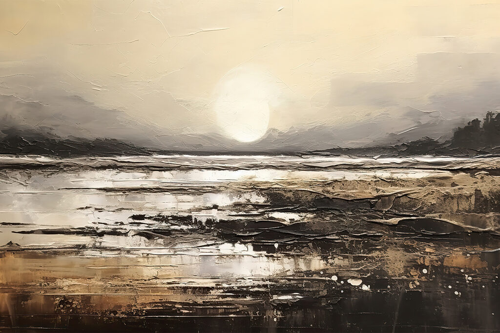 Sol sobre tierra mojada — diseño completo
