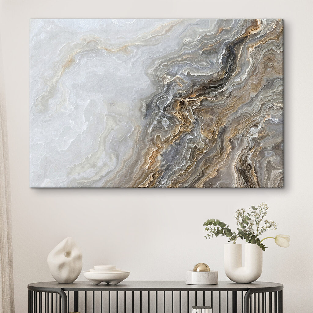 Vetas cálidas sobre gris — interior 4