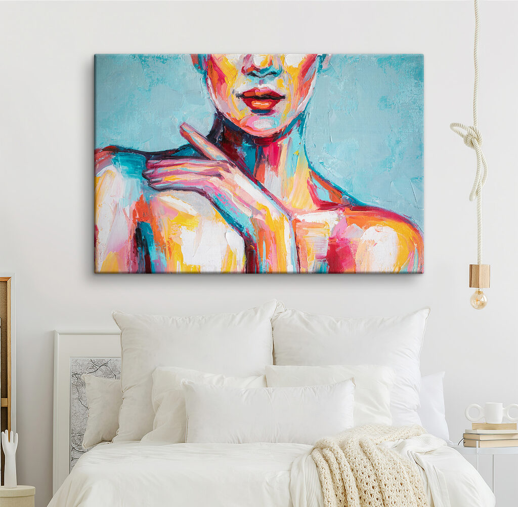 Figura de colores pintados — interior 2