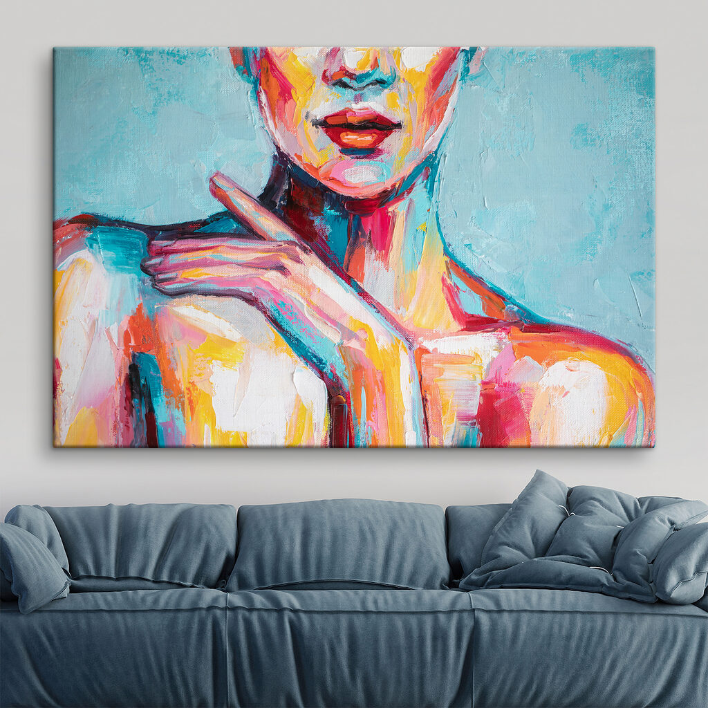 Figura de colores pintados — interior 3