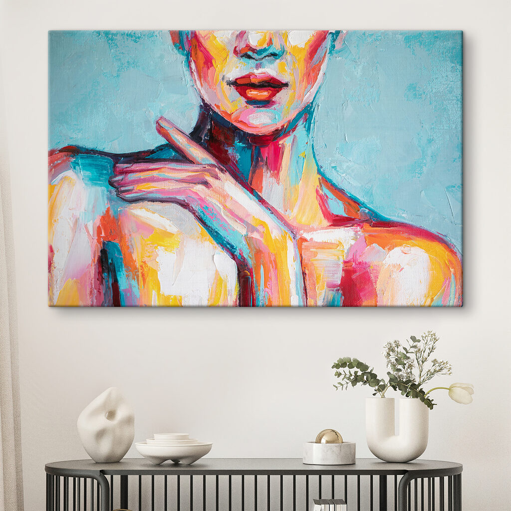 Figura de colores pintados — interior 4