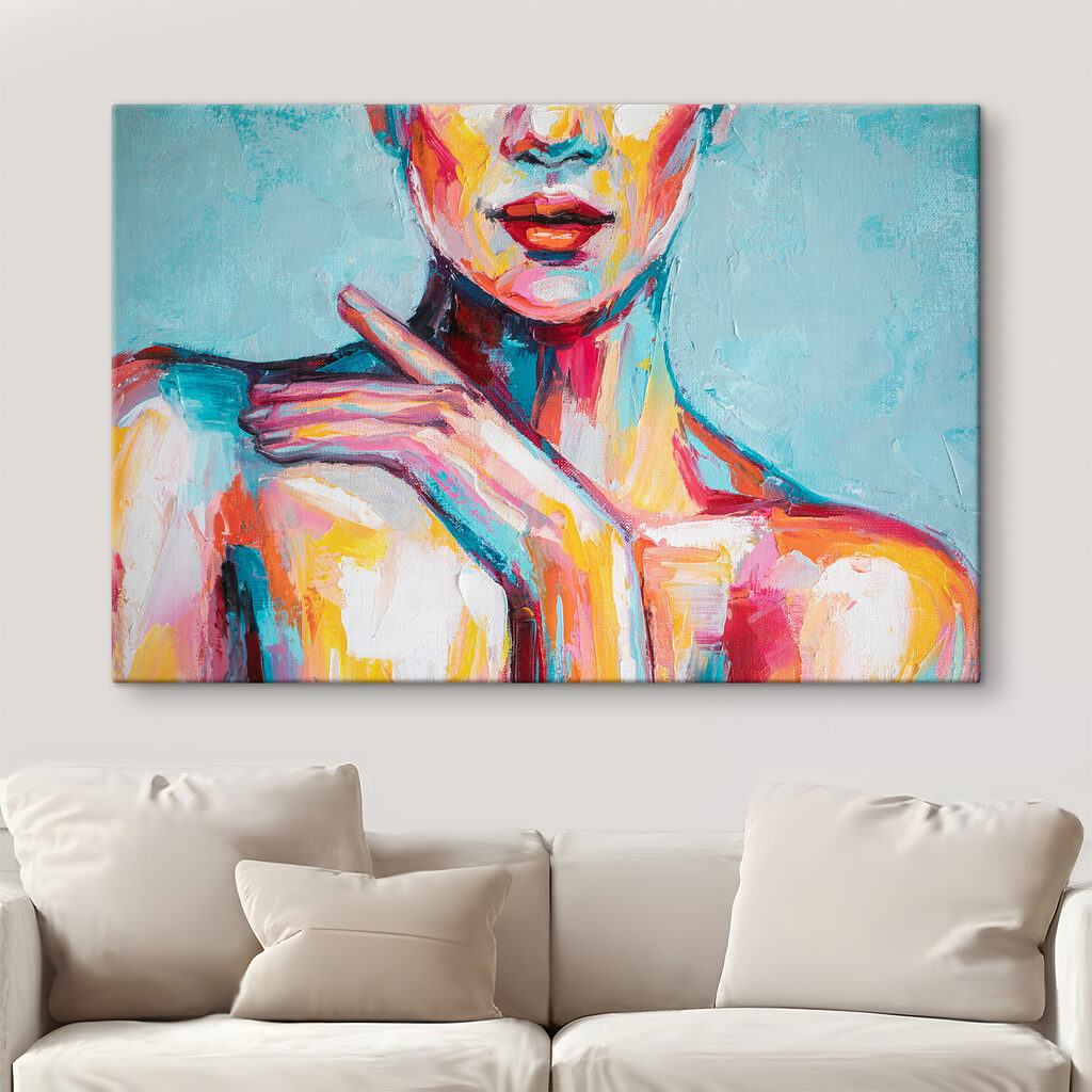 Figura de colores pintados — interior 5