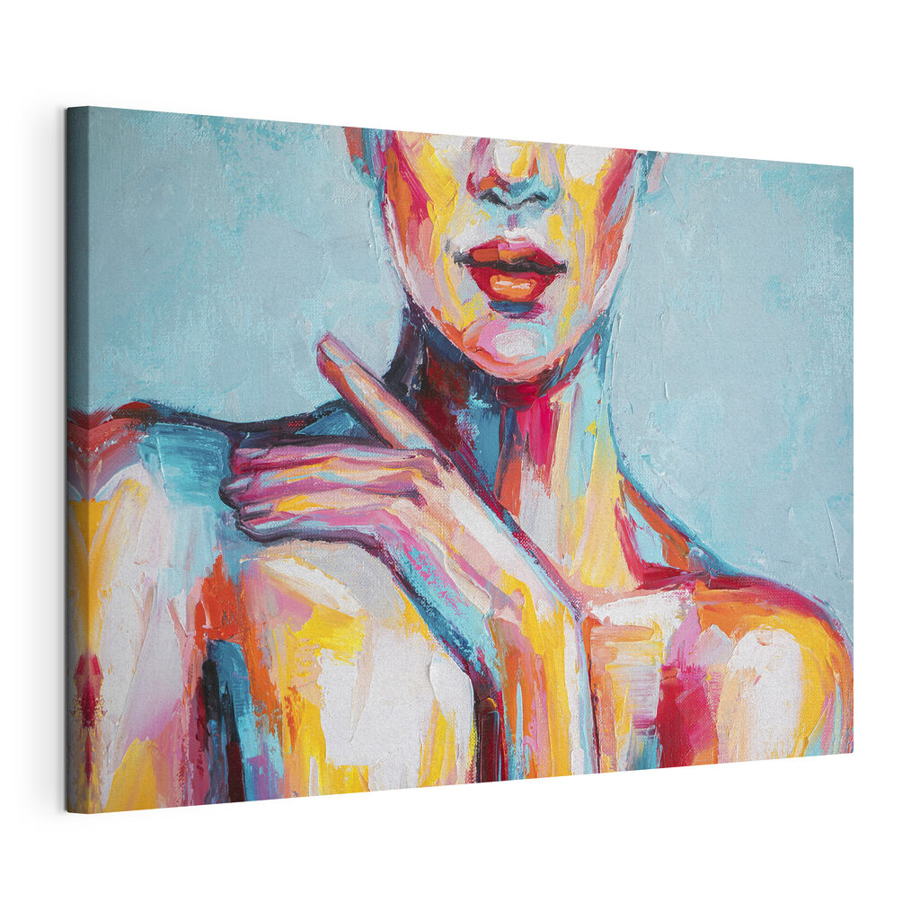 Figura de colores pintados — vista del producto