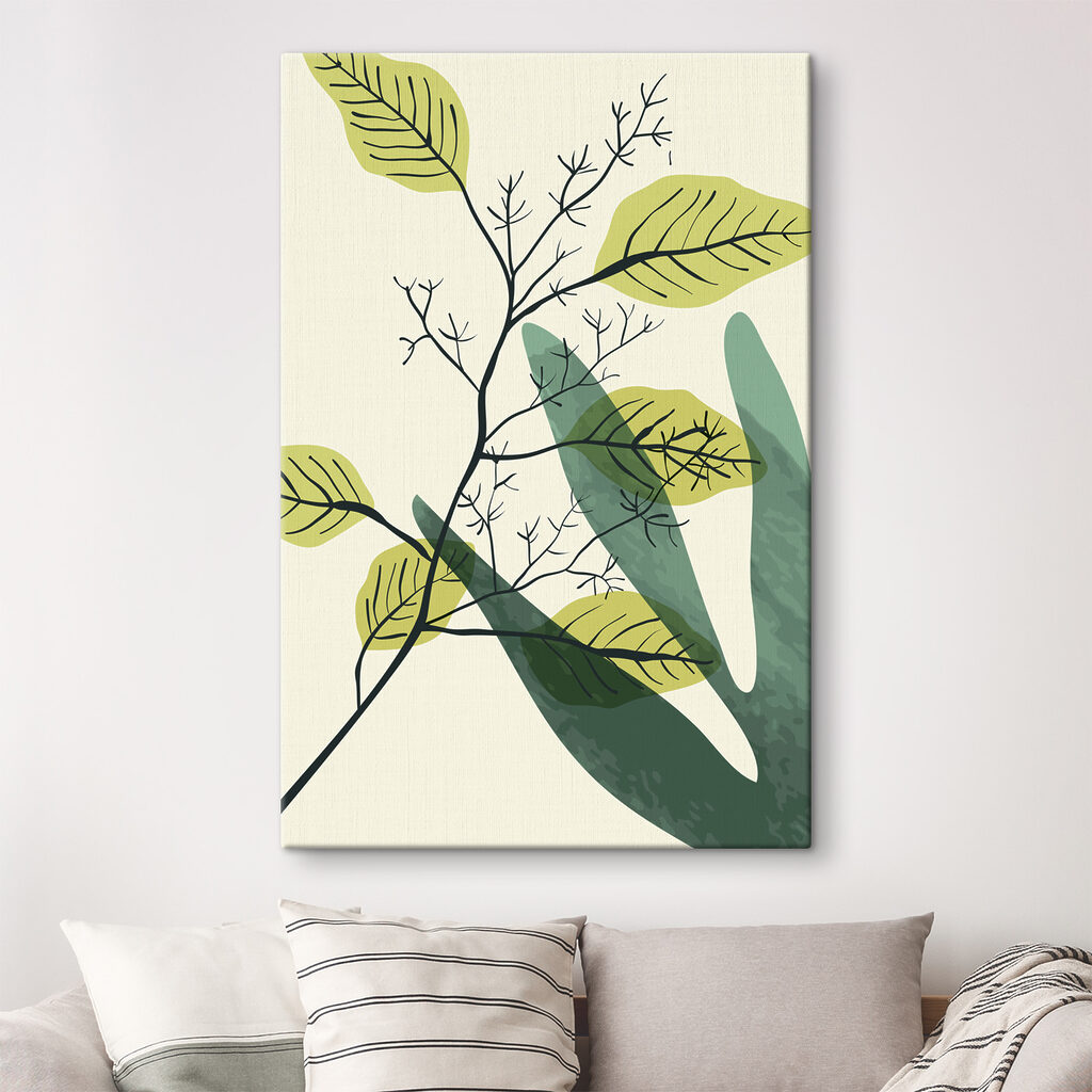 Ramitas en verde claro — interior 2