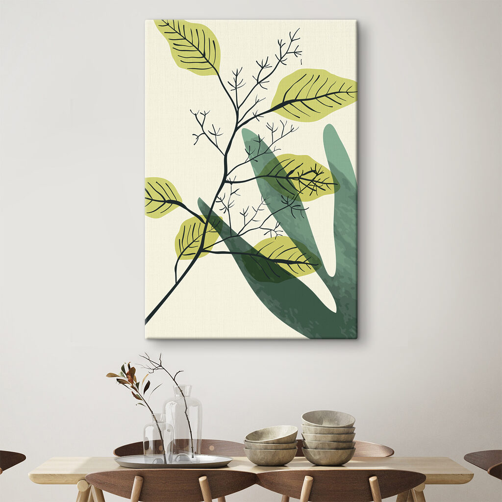 Ramitas en verde claro — interior 3