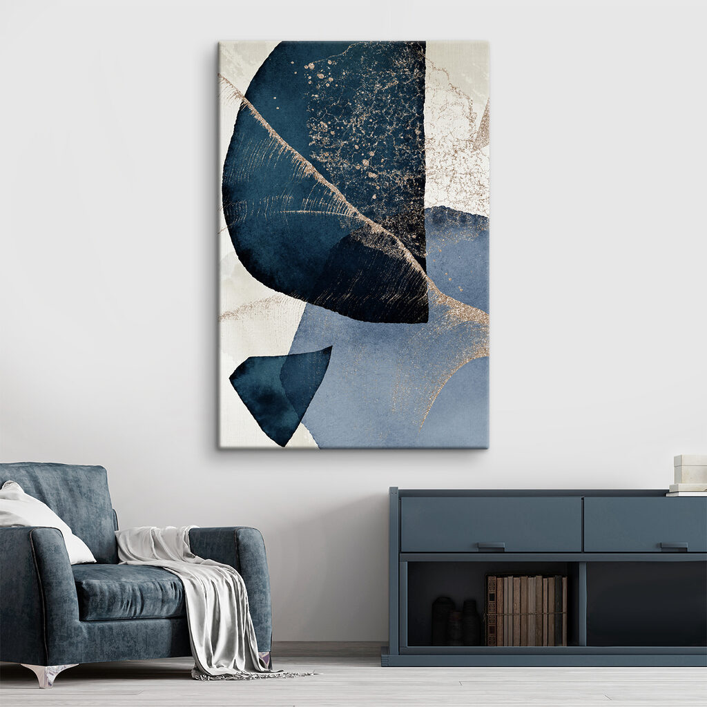 Azul oscuro con vetas — interior 2