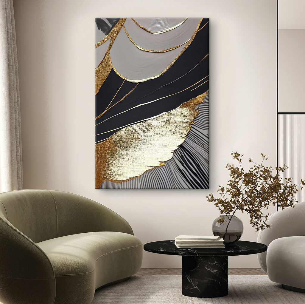 Oro entre pliegues oscuros — interior 1