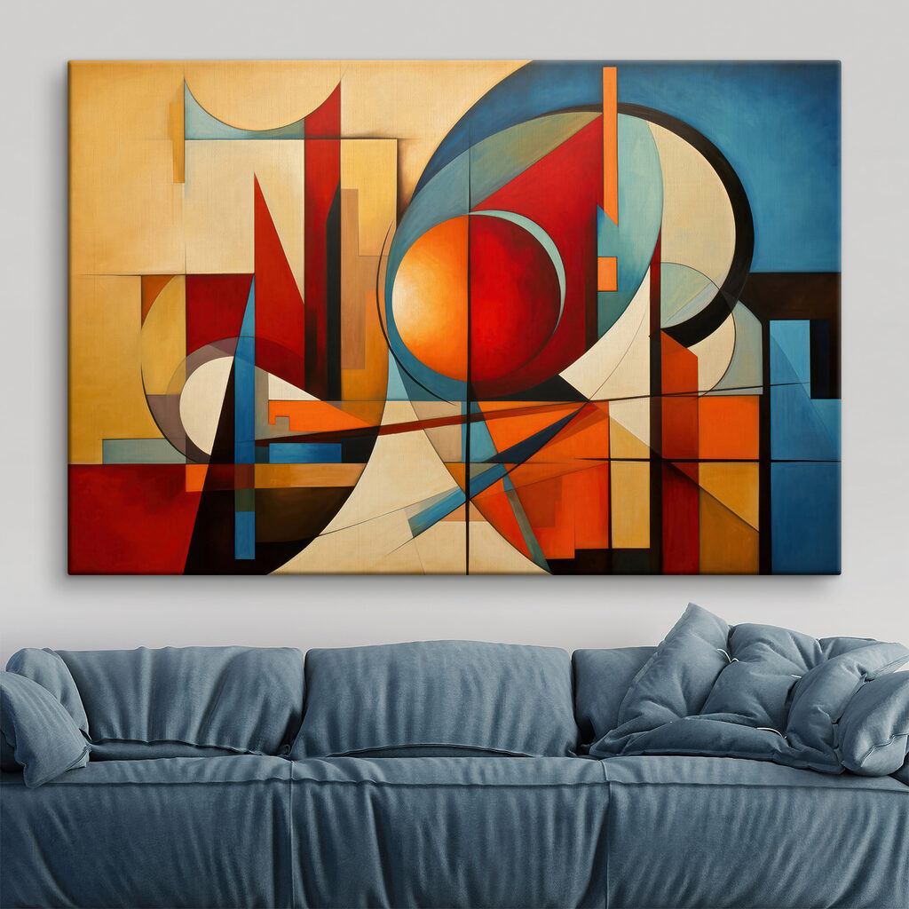 Composición geométrica en un interior