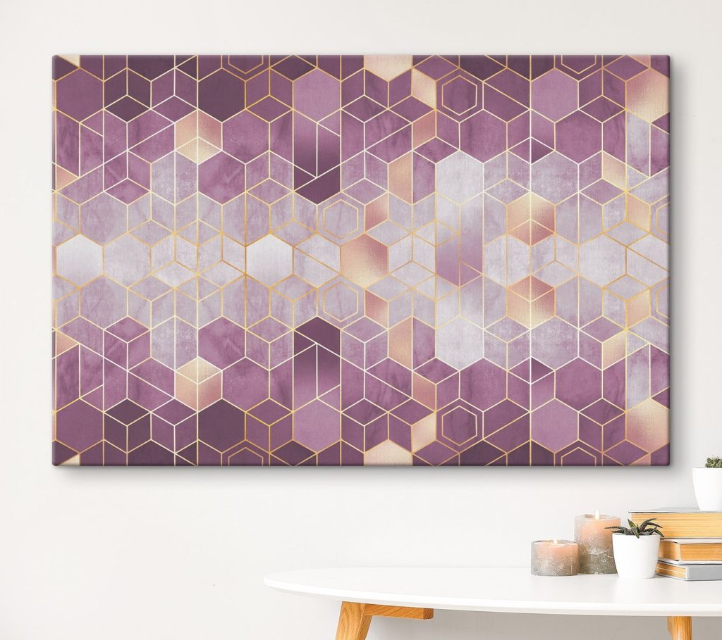 Hexágonos con profundidad — interior 2