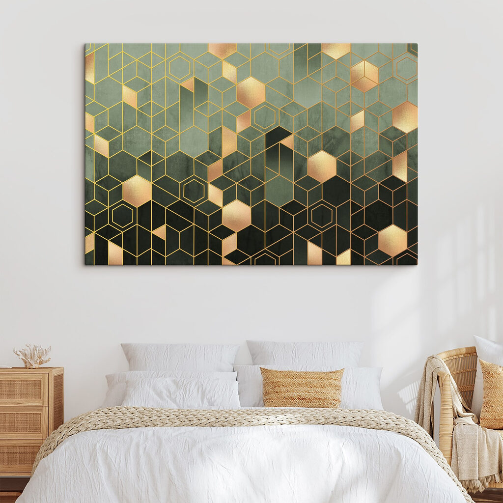Hexágonos con profundidad — interior 3