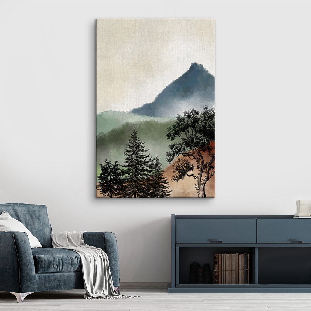 Pico tras el bosque — interior 2
