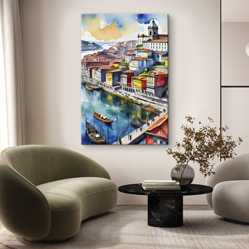 Ciudad junto al agua — interior 1