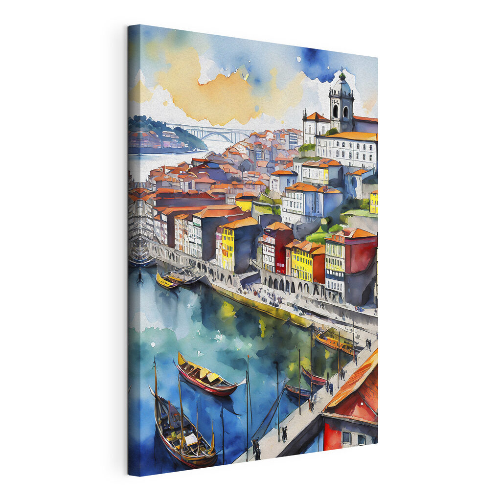 Ciudad junto al agua — vista del producto