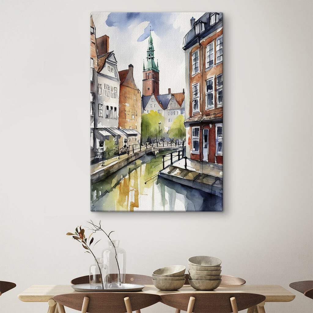 Junto al canal tranquilo — interior 2