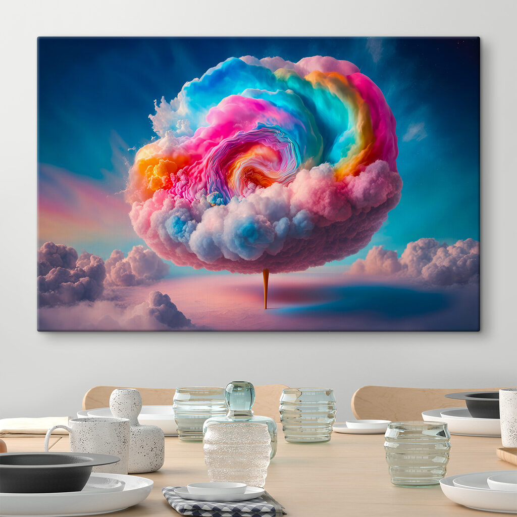 Nube de azúcar — interior 1