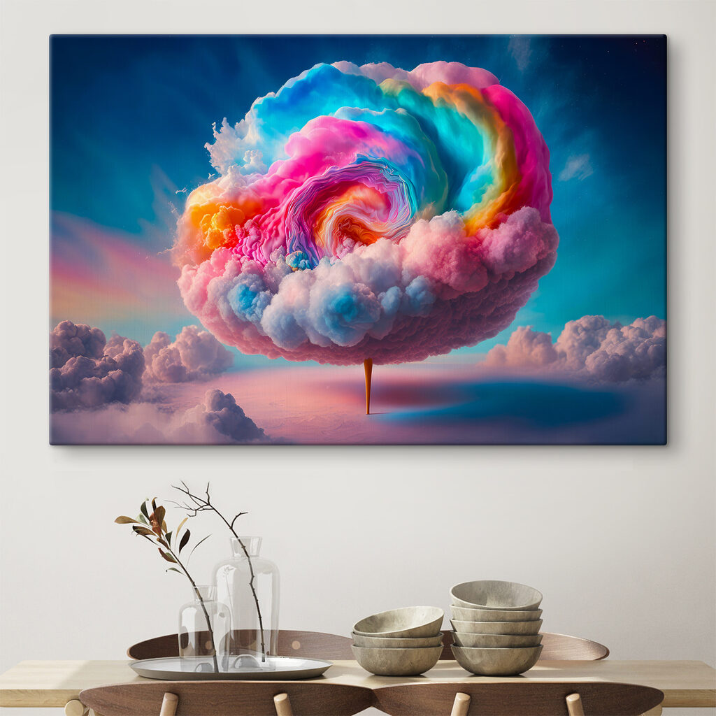 Nube de azúcar — interior 3