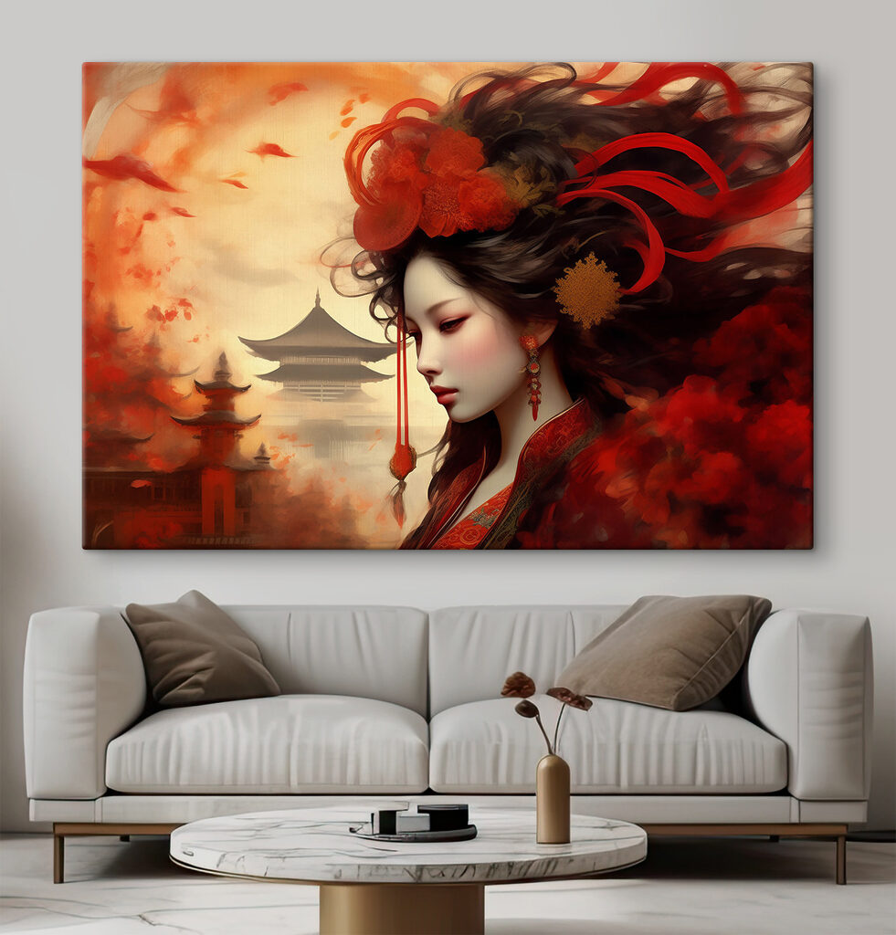 Flor roja de ensueño — interior 1