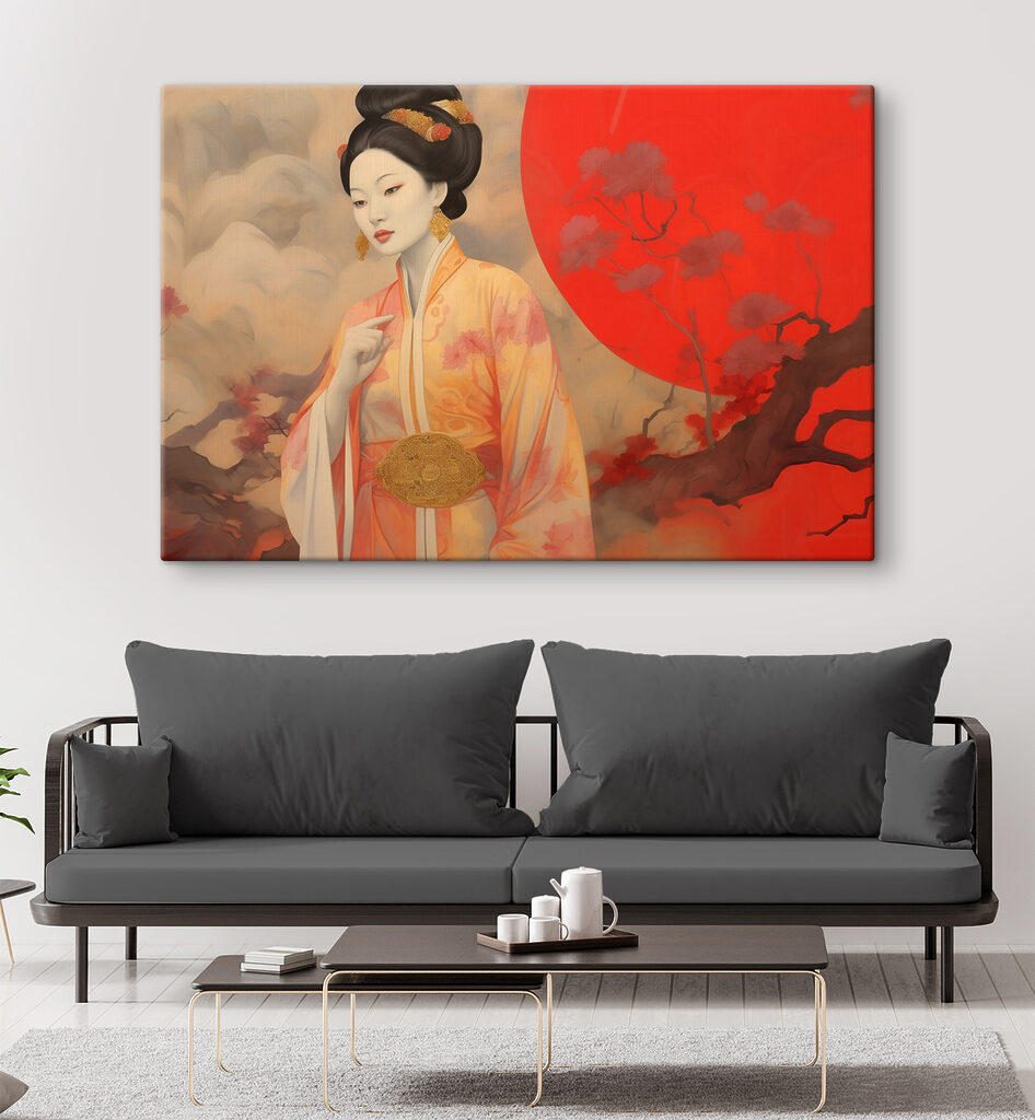 Kimono al atardecer — interior 3