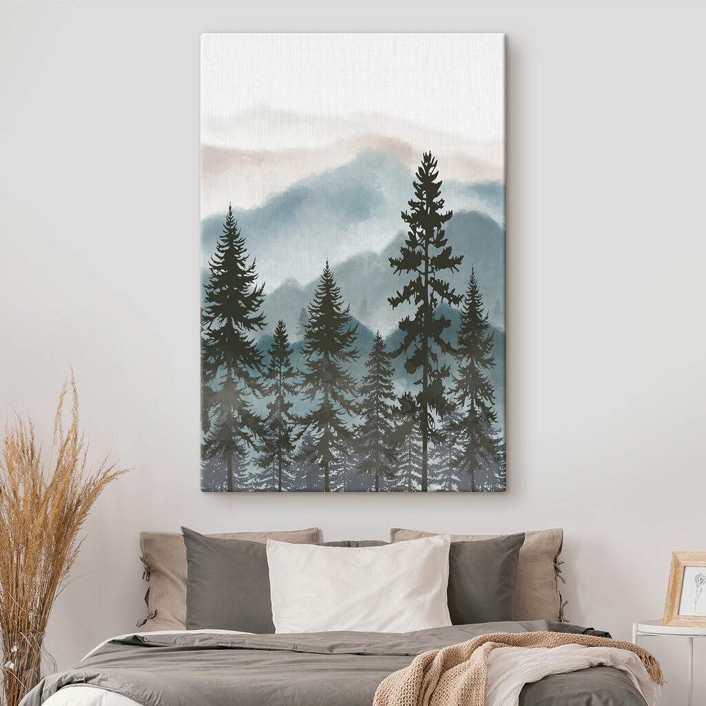 Capas de bosque lejano — interior 1