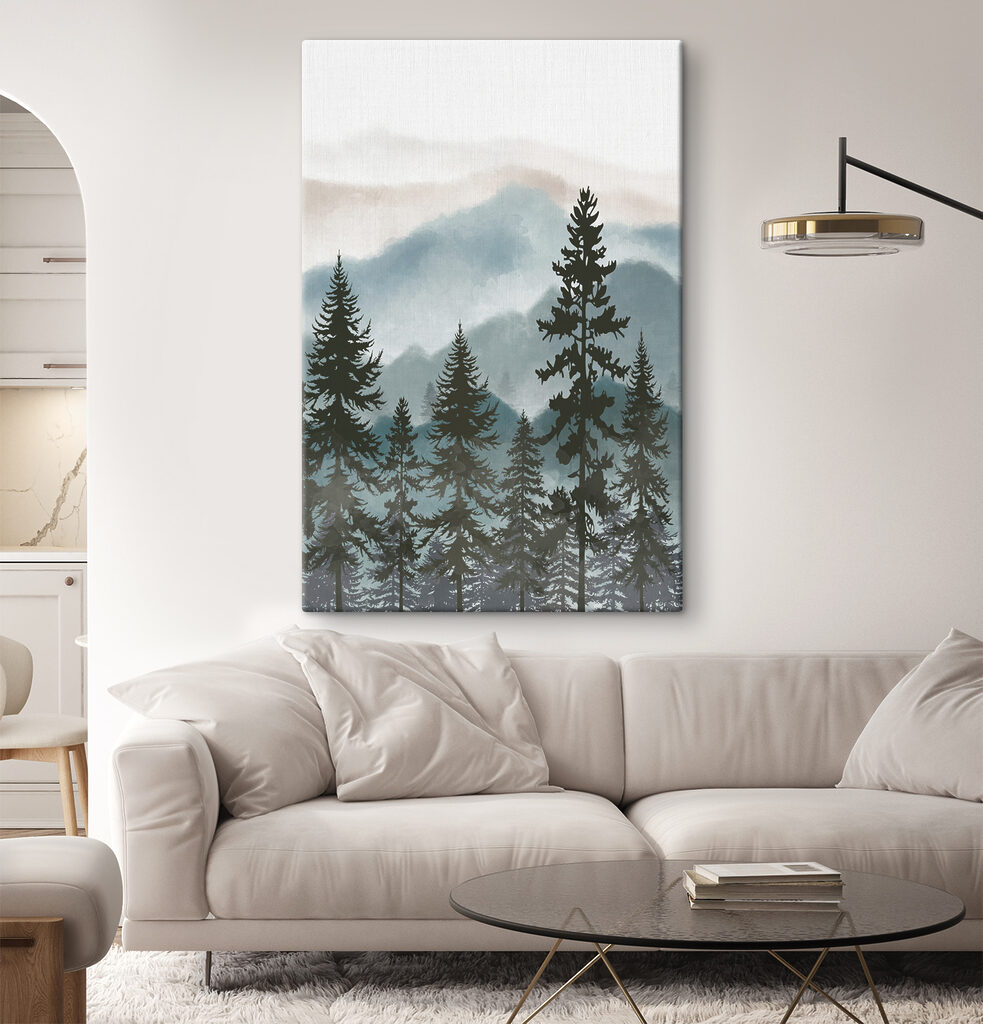 Capas de bosque lejano — interior 2