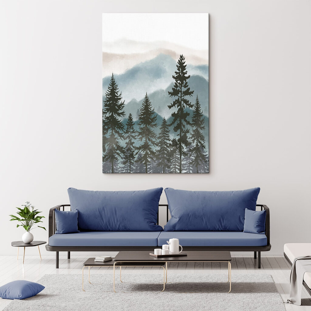 Capas de bosque lejano — interior 3