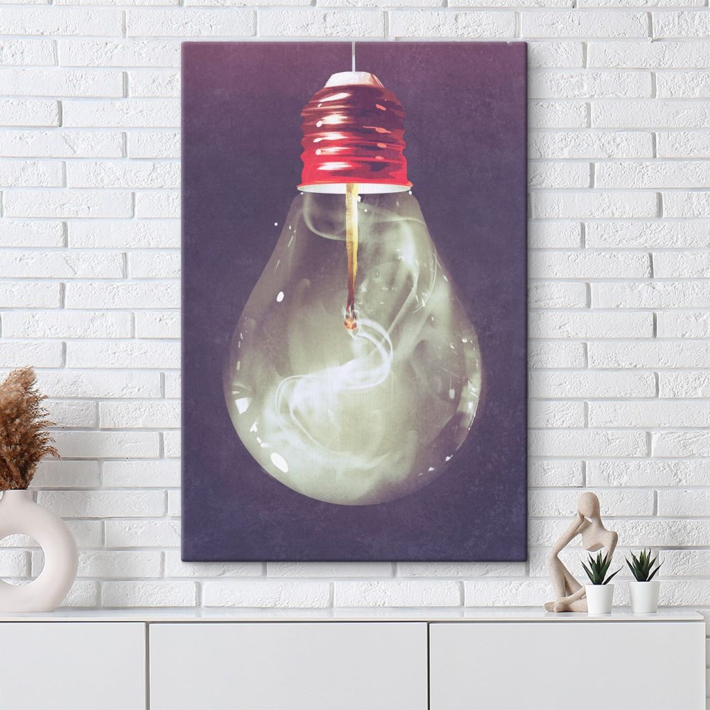 Bombilla con niebla — interior 2