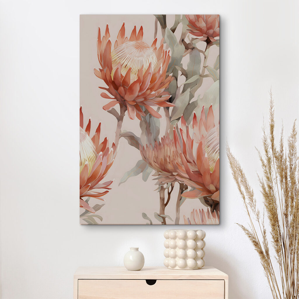 Floración tropical en salmón — interior 2