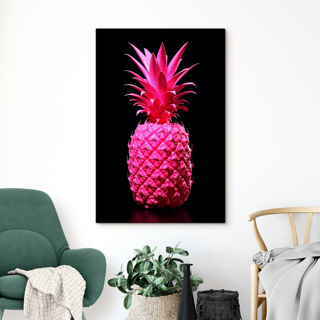 Piña en rosa intenso — interior 4