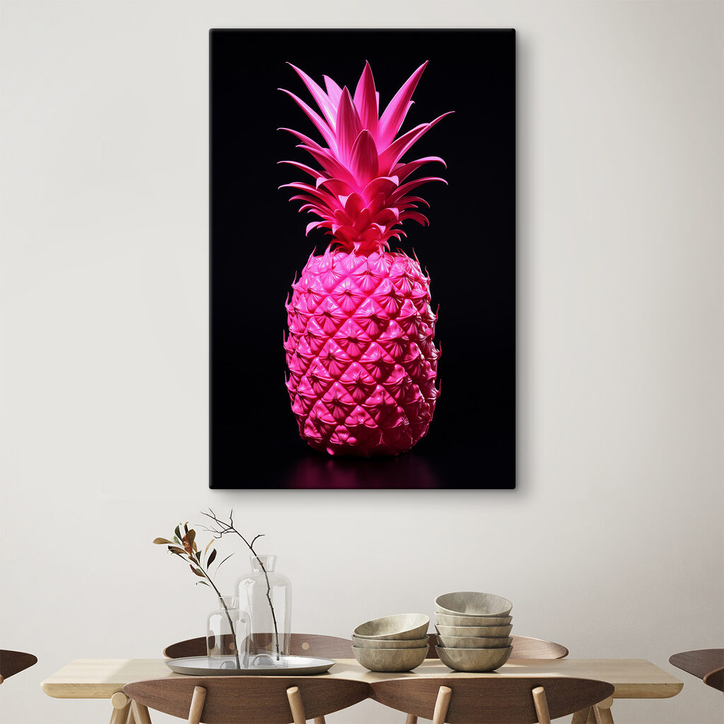 Piña en rosa intenso — interior 3