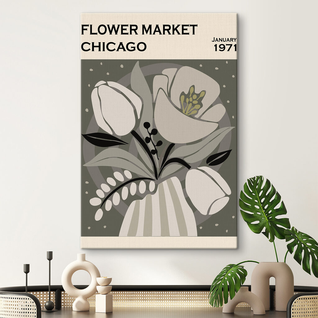 Mercado de flores Chicago — interior 2