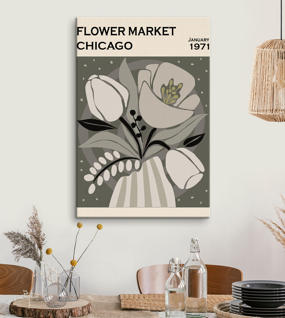 Mercado de flores Chicago — interior 3