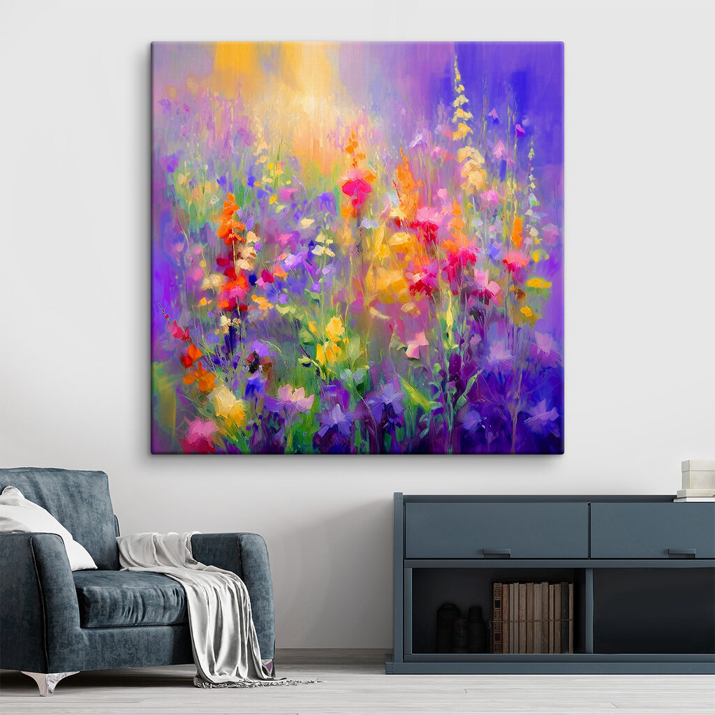 Flores silvestres vibrantes — interior 2