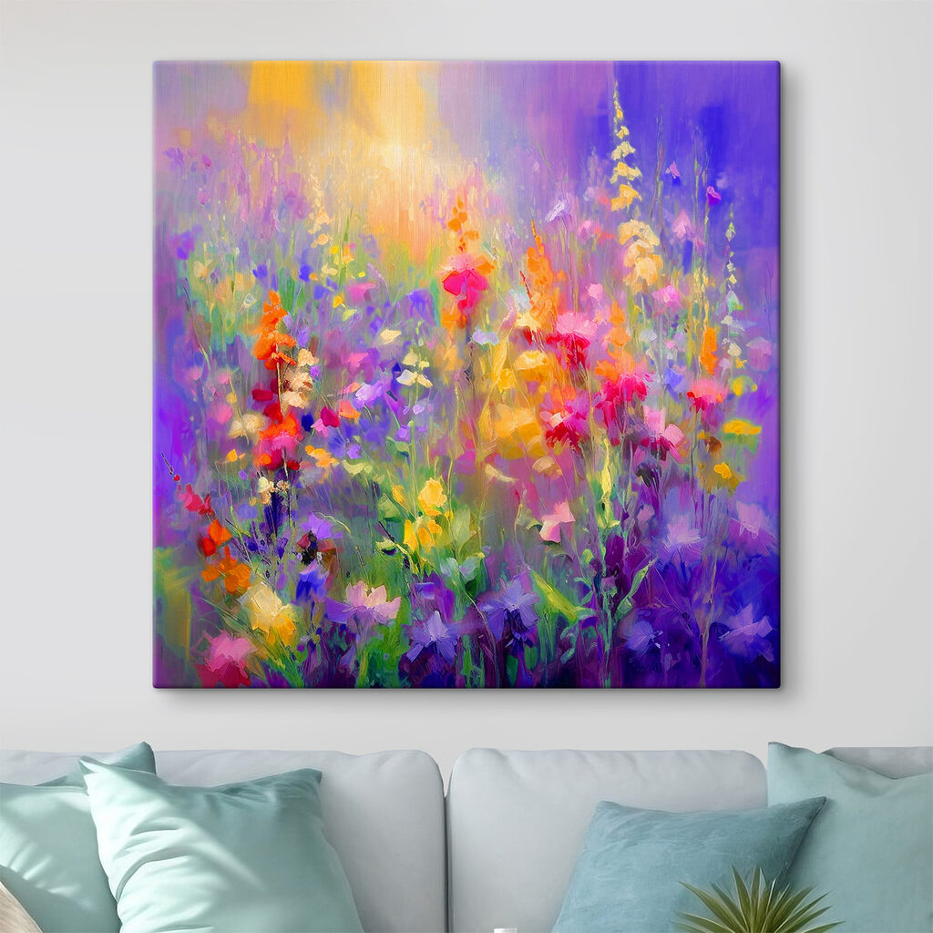 Flores silvestres vibrantes — interior 1