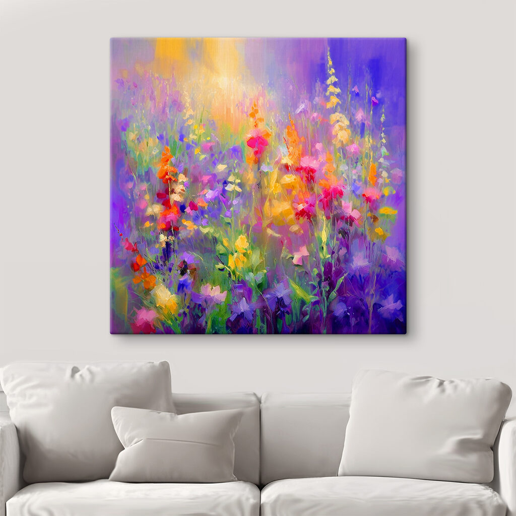 Flores silvestres vibrantes — interior 3