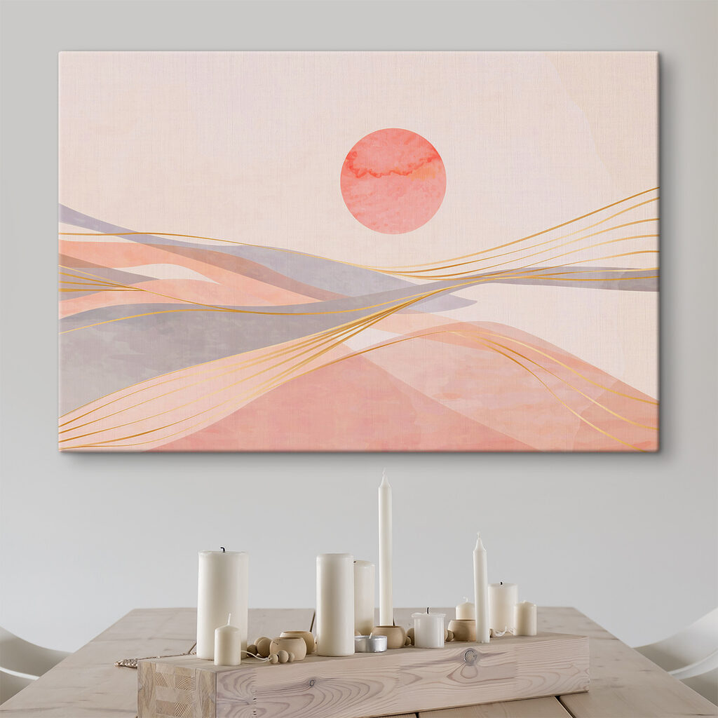Sol rosa sobre arena — interior 1