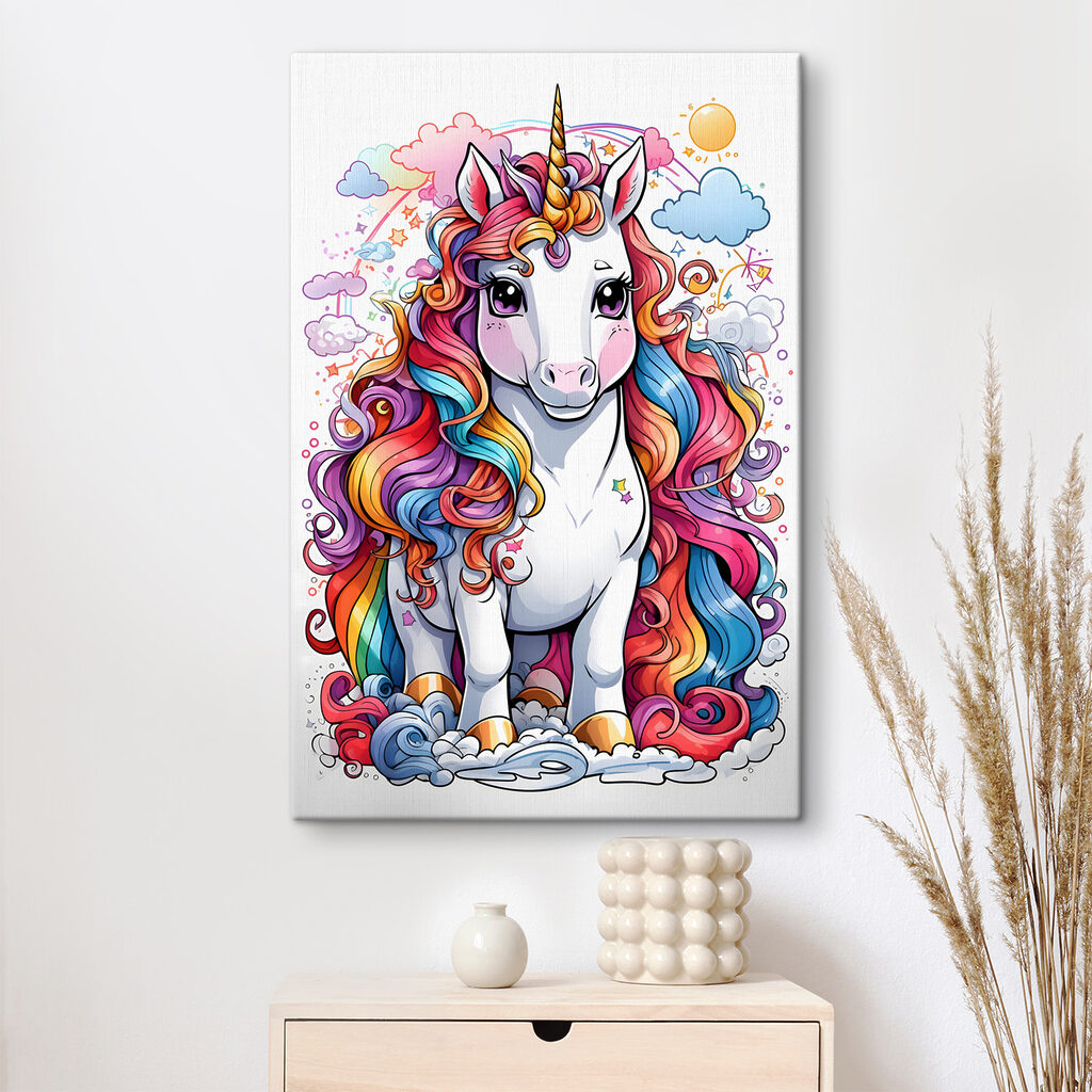 Unicornio lleno de rizos — interior 3