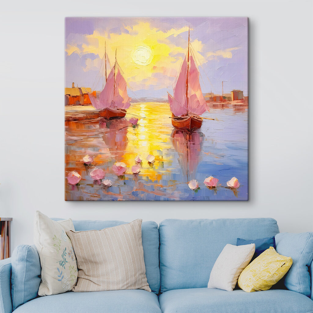 Navegar al atardecer — interior 2