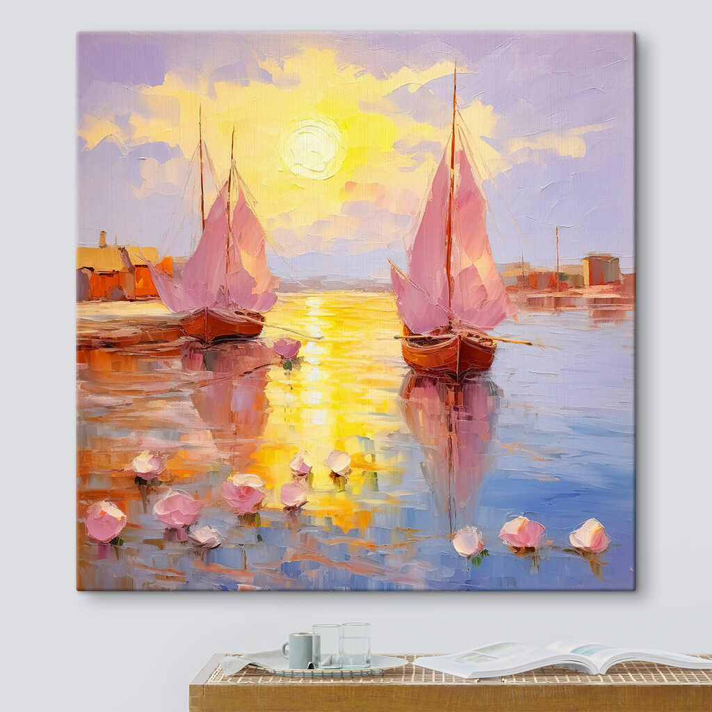 Navegar al atardecer — interior 3
