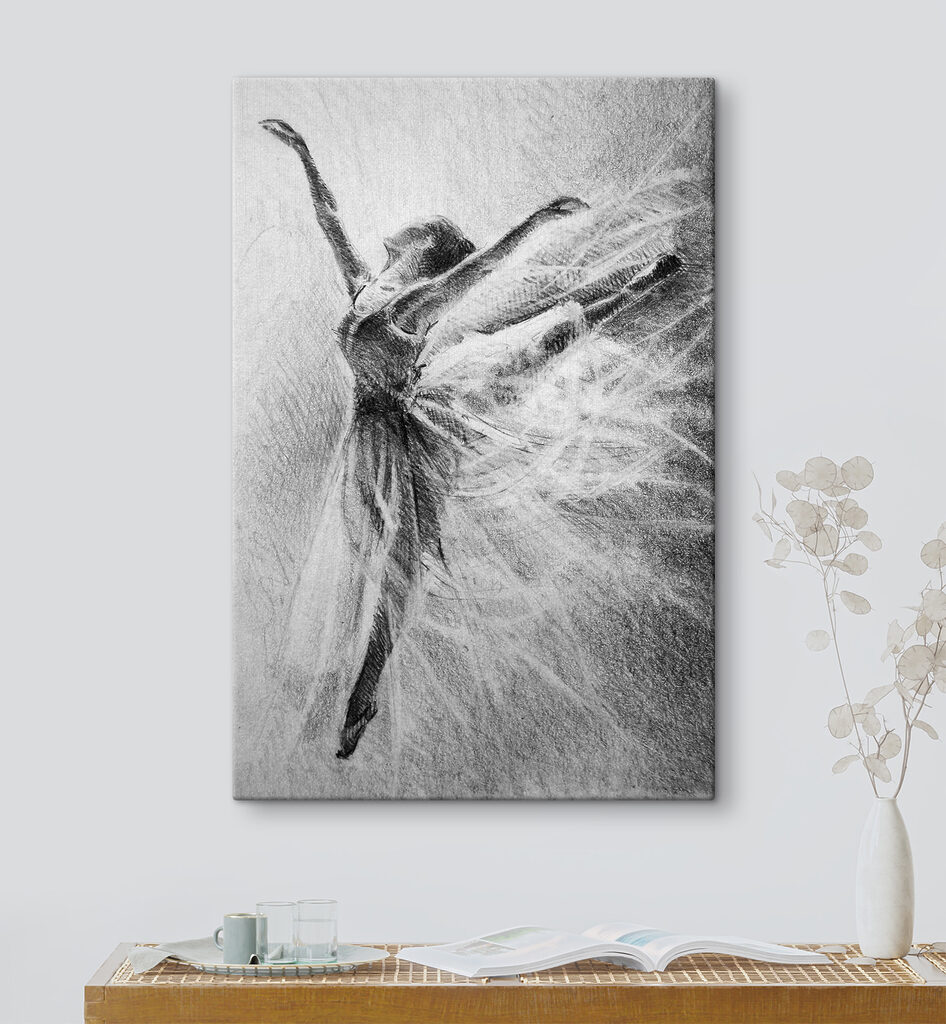 Ballet en tonos grises — interior 1
