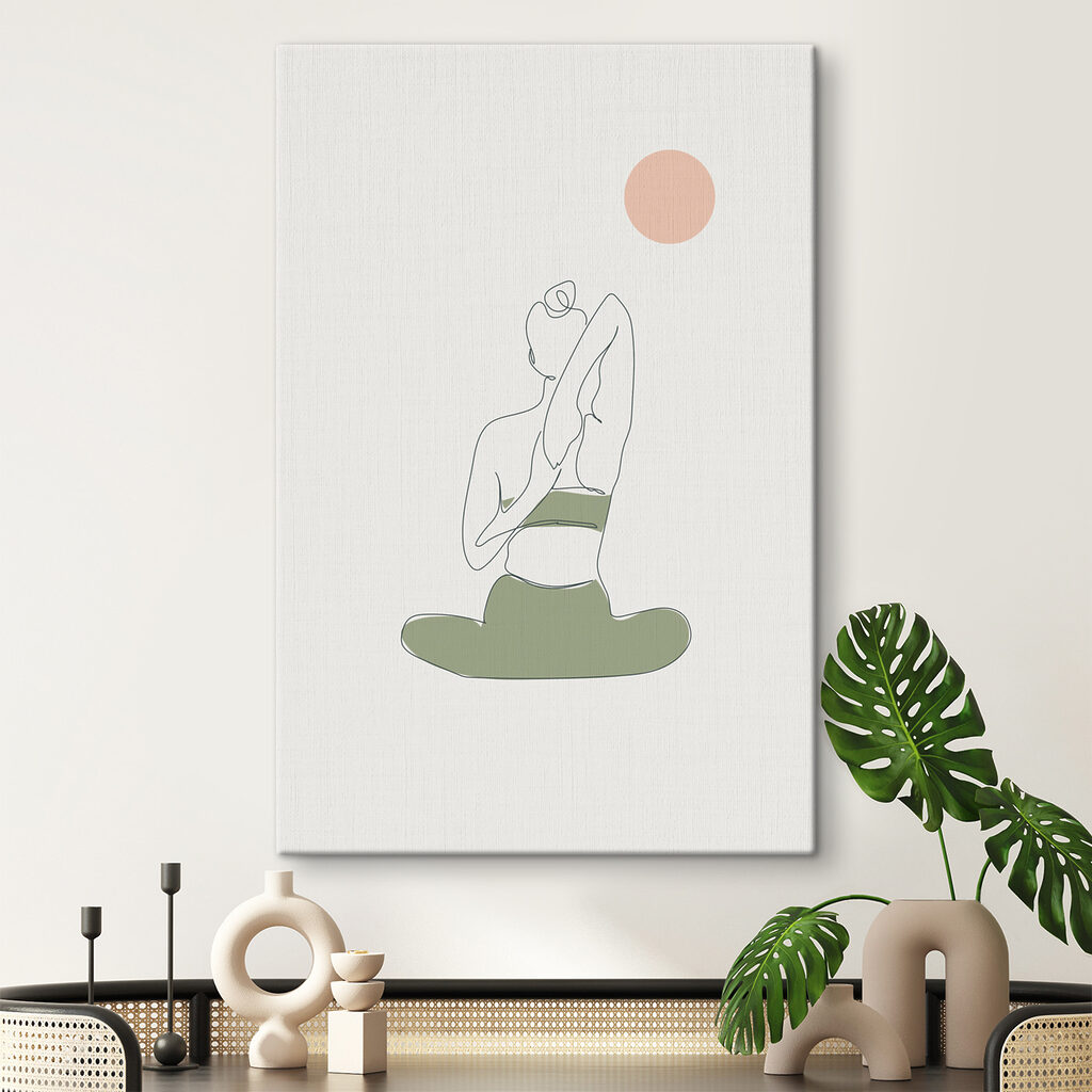 Postura sentada en calma — interior 2