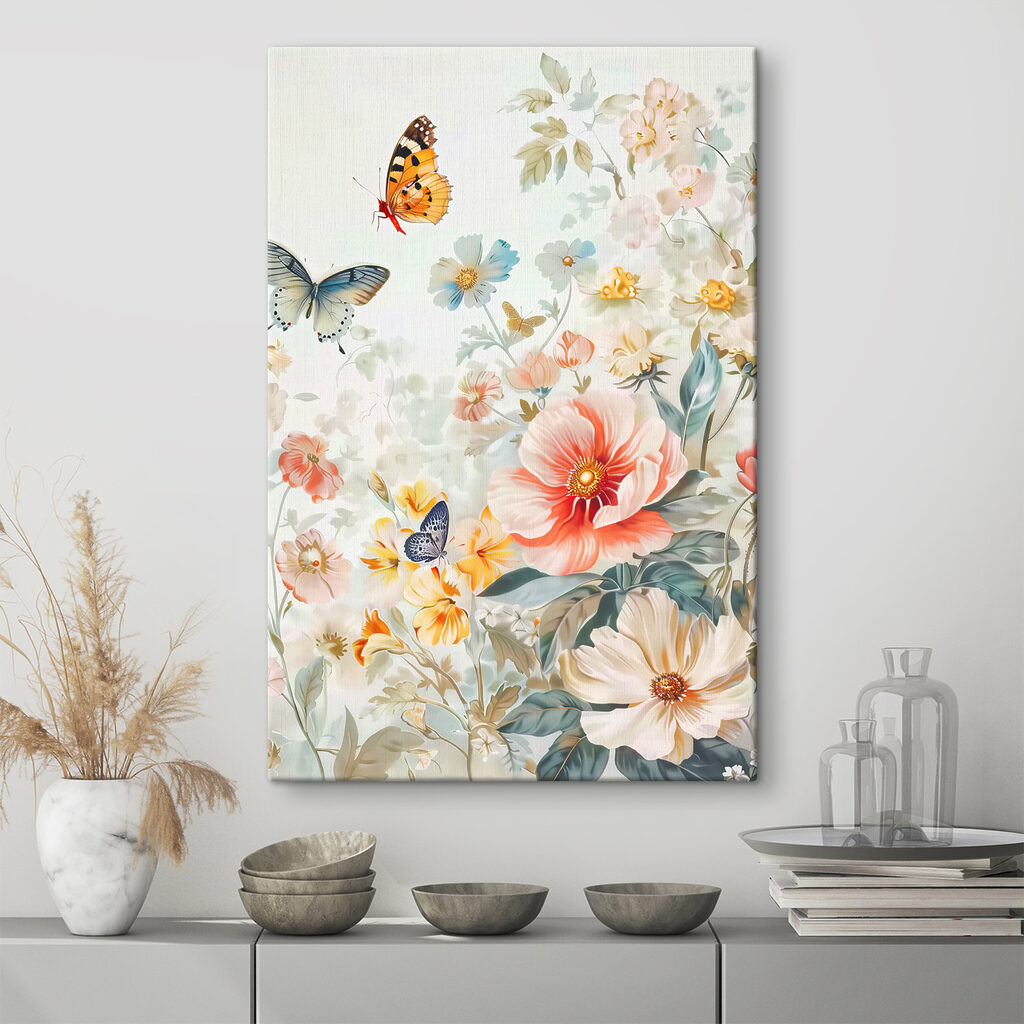 Mariposas en jardín ligero — interior 3