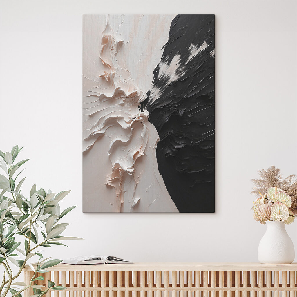 Pétalos sobre negro — interior 2