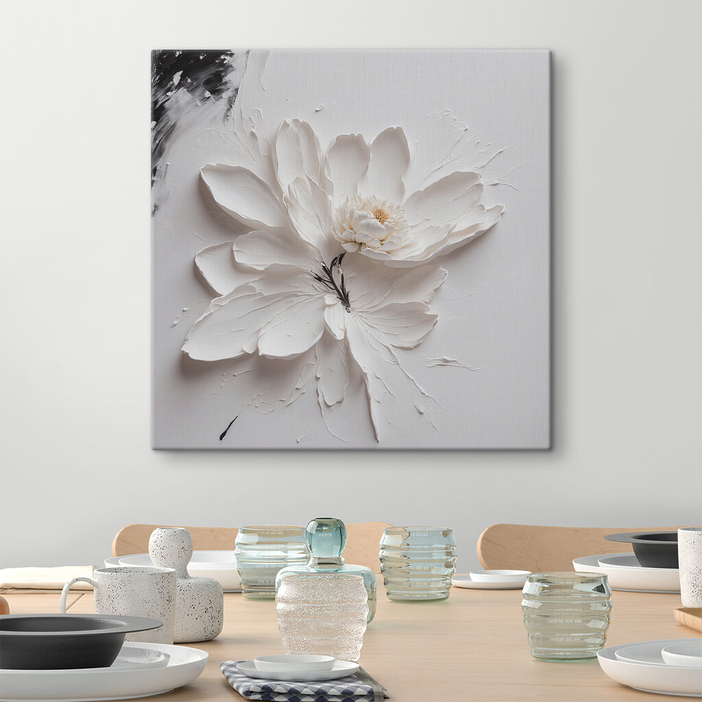 Una flor blanca — interior 1
