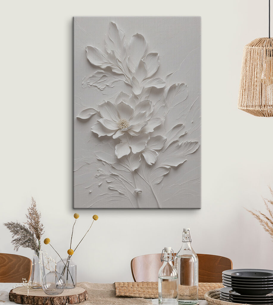 Rama en blanco crema — interior 3